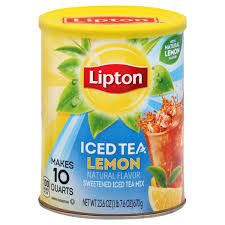 lipton iced tea mix lemon