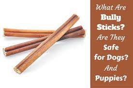 Bully sticks make great treats for puppies because they are primarily designed with chewing in mind. What Is A Bully Stick What Are They Made Of Are They Safe