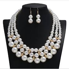 costume jewelry necklace earrings