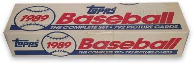 Best 80s baseball card sets. Amazon Com 1989 Topps Complete Set Mlb Baseball 792 Cards Randy Johnson Rc Factory Sealed Collectibles Fine Art