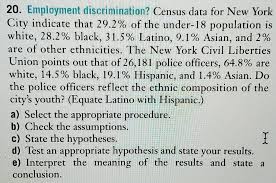 employment discrimination census data