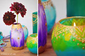 Diy Moroccan Candle Holders From Glass