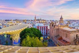 For an excellent view of the cathedral, head to the plaza del patio de banderas. Top Things To Do In Seville Spain A Guided Tour Experience Luxury Travel Blogger Carmen Edelson