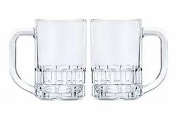 Beer Juice Glass Mug With Handle