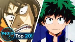 top 20 anime series that are great to