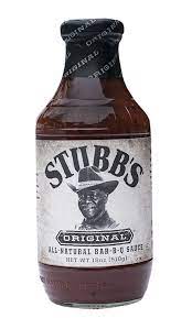 stubbs original bar b q sauce 450 ml