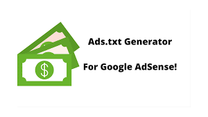 google adsense ads txt generator