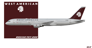 west american 757 200 2008 2016 livery