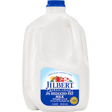 2 reduced fat milk plastic gallon