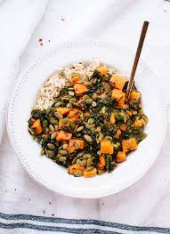 Coconut Curried Kale and Sweet Potato - Cookie and Kate gambar png