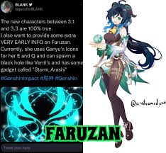 Faruzan Model Leaked : r/GenshinImpactLeaks