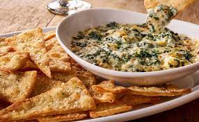 spinach artichoke dip lunch dinner