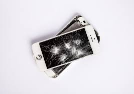 broken cell phone broken screen