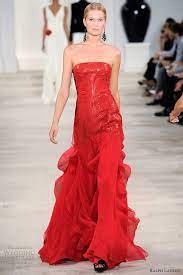 While beautiful ceremonies and buzzing receptions are always a blast, they are infinitely. Ralph Lauren Spring Summer 2013 Ready To Wear Wedding Inspirasi Red Wedding Dresses Wedding Dress Trends Red Wedding Gowns