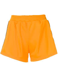 Chiara Ferragni Flirting Side Stripe Shorts Orange In 2019