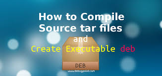 source files tar gz tar bz2 in ubuntu