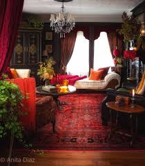 autumn in the victorian living room