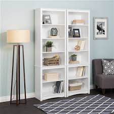 Prepac Tall Bookcase With 6 Shelves And