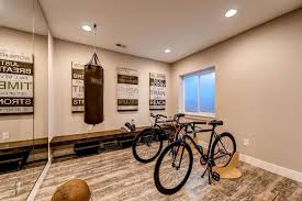 75 laminate floor home gym ideas you ll