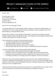 Product Manager Cover Letter Sample Resume Genius
