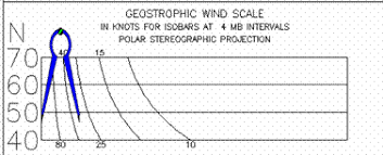 Estimating Wind Speed From Isobars 2004 L Roberts And B