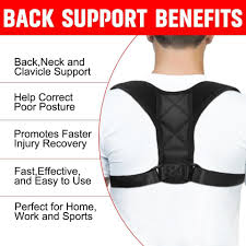 Typing posture corrector in an online search bar will return pages of options. Truefit Posture Corrector Adjustable Lumbar Brace Support Belt