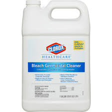 The Clorox Company Clorox Healthcare Bleach Germicidal Cleaner Refill Ready To Use 1 Gallon 128 Fl Oz 4 Carton White