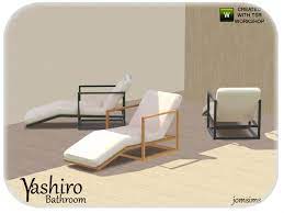 the sims resource yashiro lounge chair