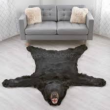black bear rugs