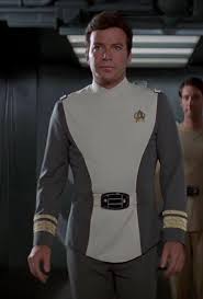According to an interview with star trek 's costume designer, william theiss, the idea was for the show's uniforms to be red, blue, and green. Terry On Twitter Say What You Will About The First Star Trek Movie But Admiral Kirk S Uniform Is Magnificent