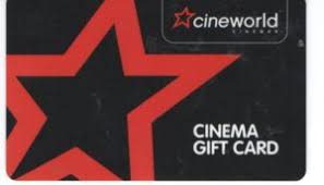 gift card cinema gift card cineworld