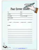 free printable fax cover sheets