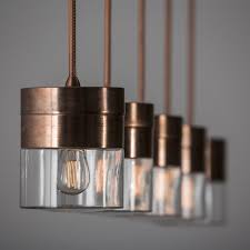 Chapeau Copper Hanging Light Fixture Toscot Artemest