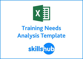 A Simple Training Needs Analysis Template In Excel