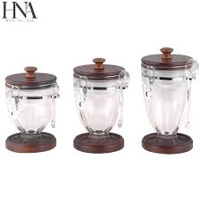Use these for more than just their good looks. Hna Taiwan Made Kitchen Sugar Flour Cereal Acrylic Jar With Spoon Buy Air Tight Transparent Food Vanity Staples Acrylic Storage With Silicone Seal Best Home Decor Jar Container Canister Set Made Of