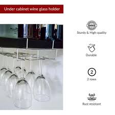 Under Cabinet Wine Glass Holder Innoteck