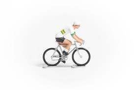 australia mini cyclist figurine