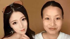 asian makeup transformation