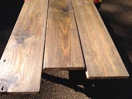 Classic Dark Stained Southern Yellow Pine These Have Pre