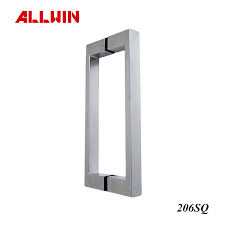 Stainless Steel Square Glass Door