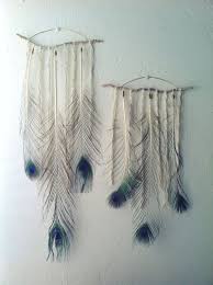 Peacock Feather Wall Hanging