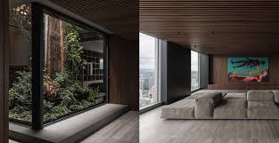 Reinforced concrete both the main vertical/lateral structural elements and the floor spanning systems are constructed from concrete which has been cast in place and utilizes steel reinforcement bars. Vancouver House Penthouse Gets Rainforest Interior Design Photos Urbanized