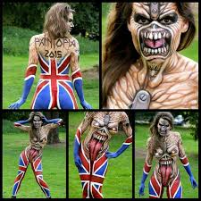 Iron maiden eddie metal meme, things metal. Iron Maiden S Eddie Cosplay Body Paint Imgur