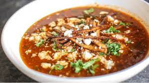 beef tortilla soup from the menger