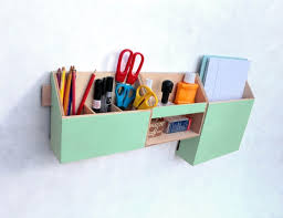 Wall Organizer Mint Green Wood Wall Set