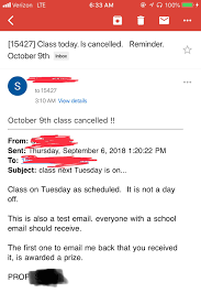 This Email From My Professor Mildlyinfuriating