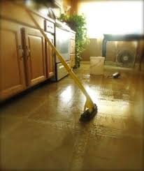 Here are tips on how to clean a vinyl floor that's really dirty. Rosayrojonocombinan