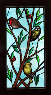 Stained Glass British Birds Steven