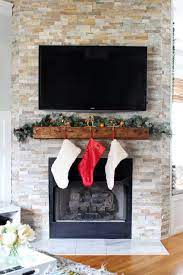 To Paint Stone Tile Fireplace