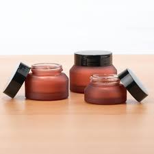 red gl cosmetic jars whole